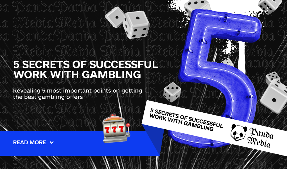 5 secrets of successful work with gambling