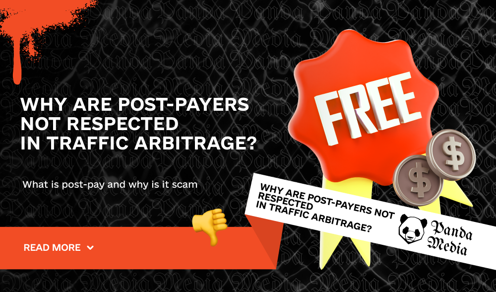 Why are post-payers not respected in traffic arbitrage?