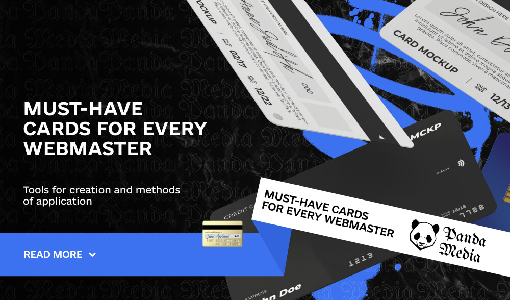 Must-have cards for every webmaster