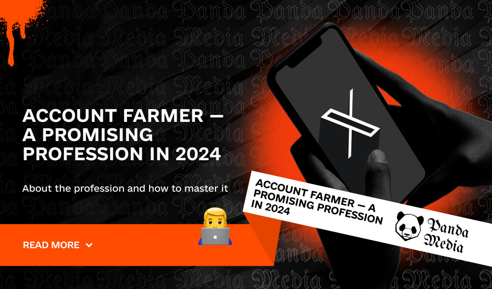 Account farmer — a promising profession in 2024