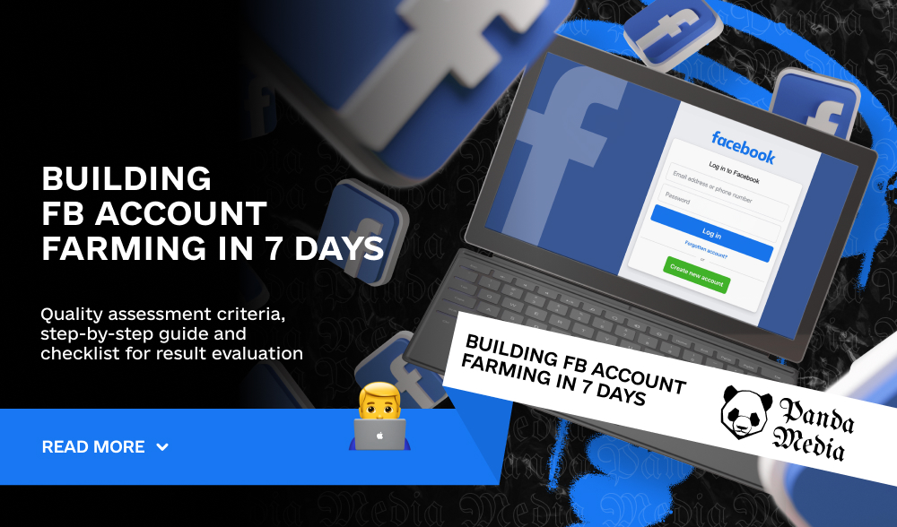 Building FB account farming in 7 days