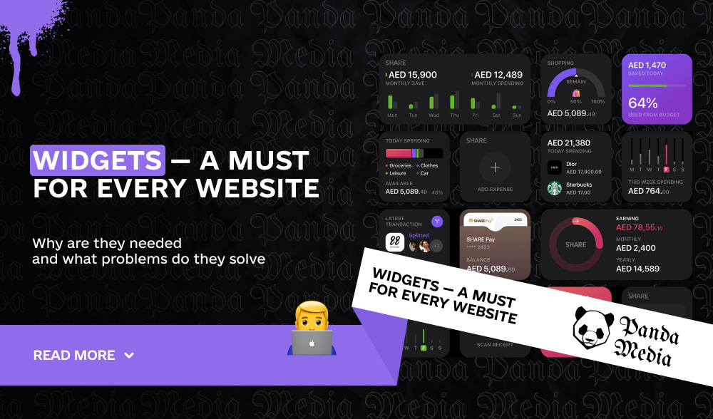 Widgets — a must for every website