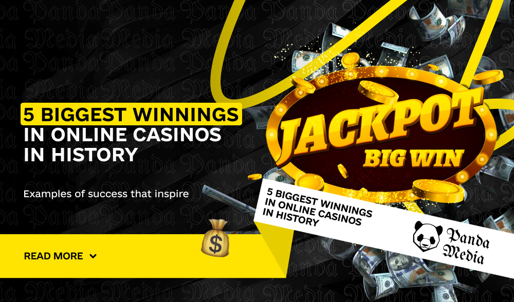 5 biggest winnings in online casinos in history