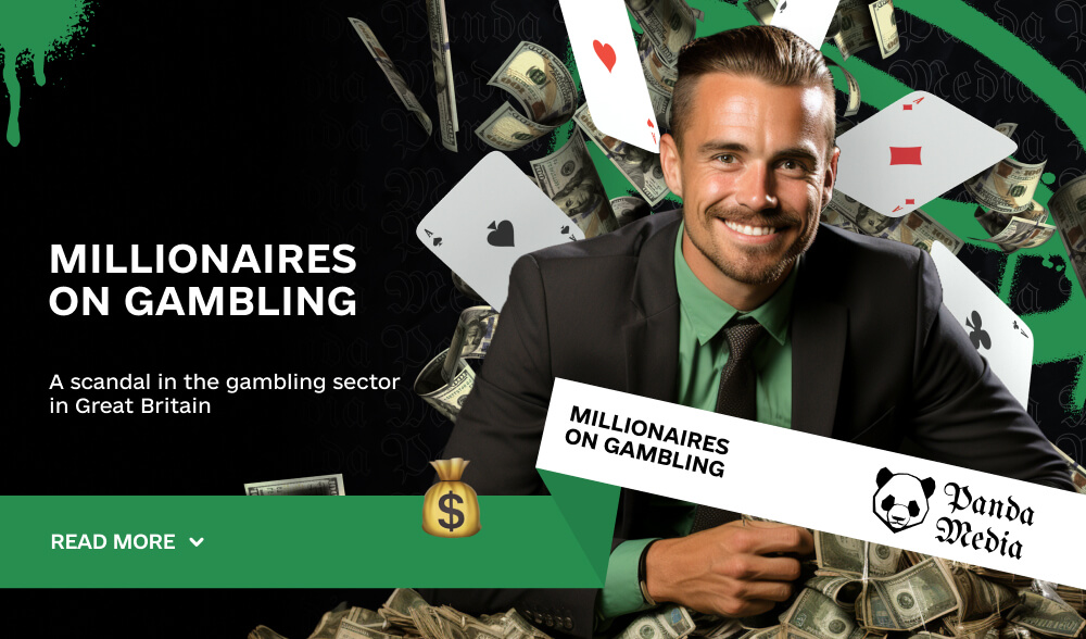 Millionaires on gambling