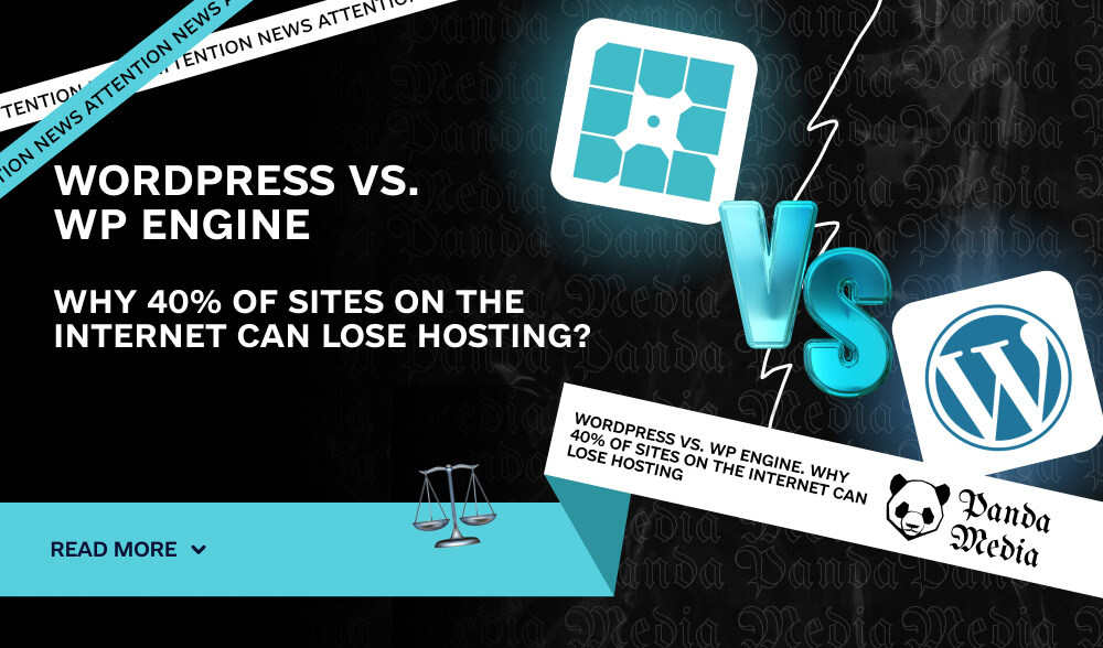 WordPress vs. WP Engine. Why 40% of sites on the Internet can lose hosting