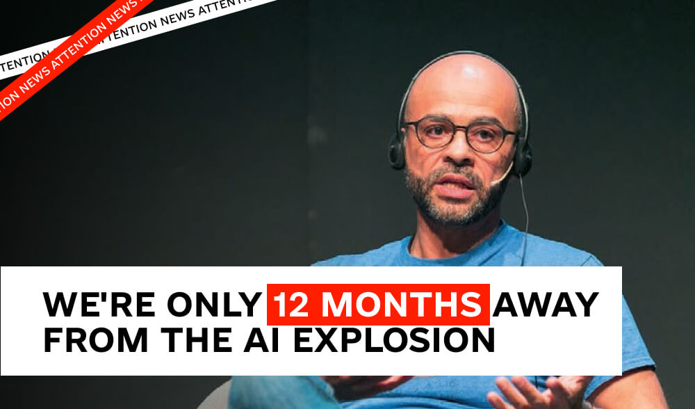 Former President of Google X: We're only 12 months away from the AI explosion - how it will transform your marketing and business