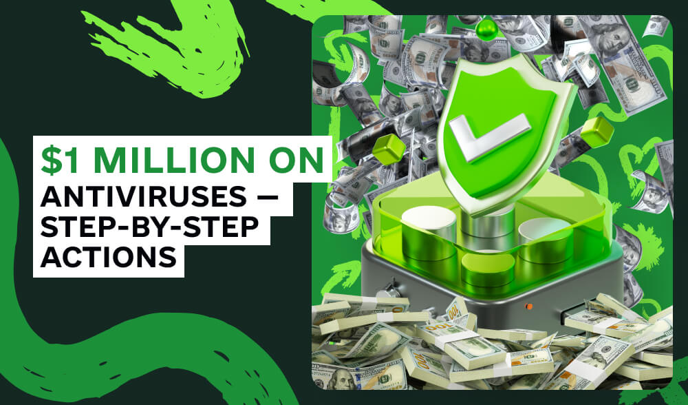 Case study: How to earn $1 million on antiviruses through Pushub DSP