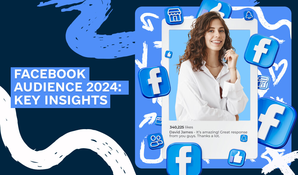 How did Facebook's audience change in 2024?