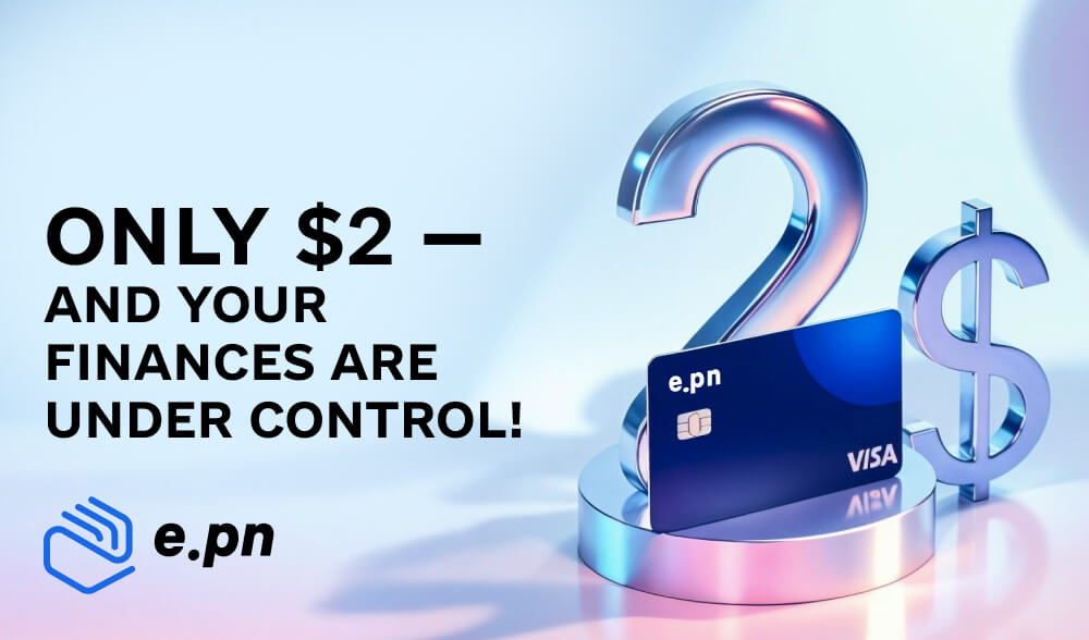 How can I get a virtual card for just $2 and start using it right away?