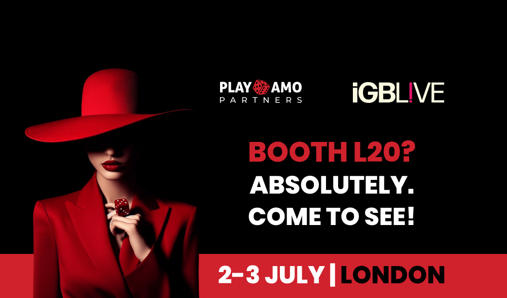 Precision, Power, Play: Visit PlayAmo Partners at Booth L20 During iGB Live 2025