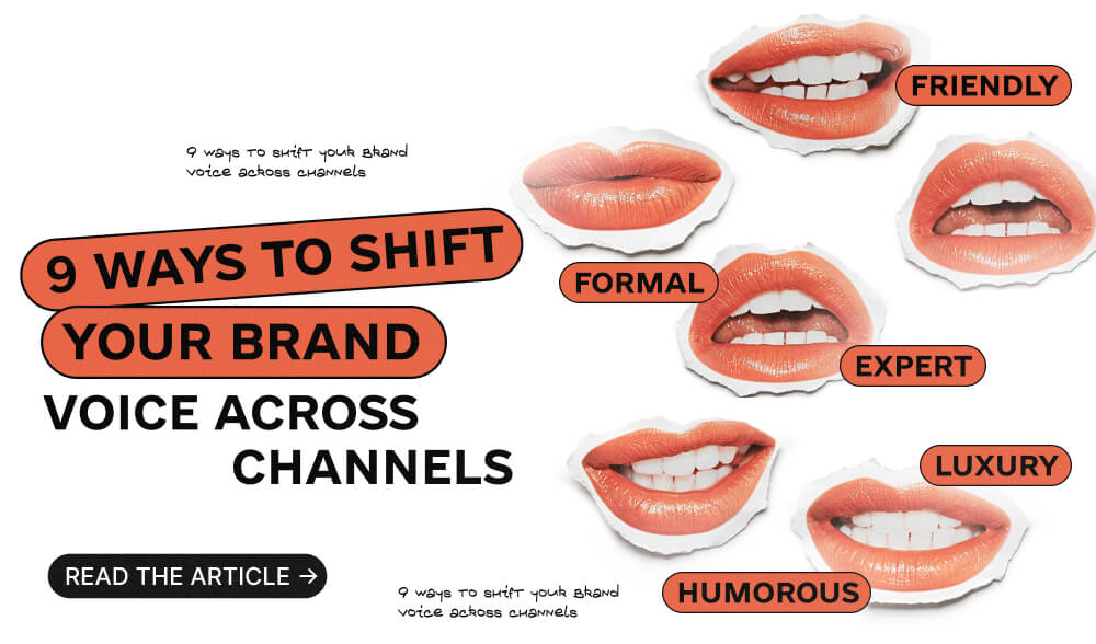 How to change the tone of voice in a visual if you've already been seen 10 times and not clicked