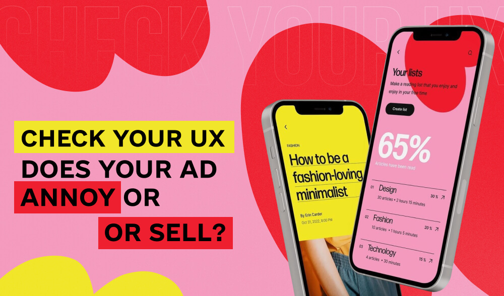 UX in creatives: why the user experience starts before the ad click
