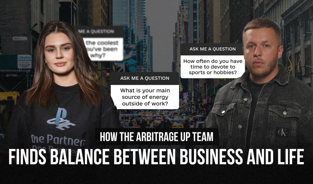 “PlayStation is also therapy”: how the Arbitrage Up team seeks a balance between business and life