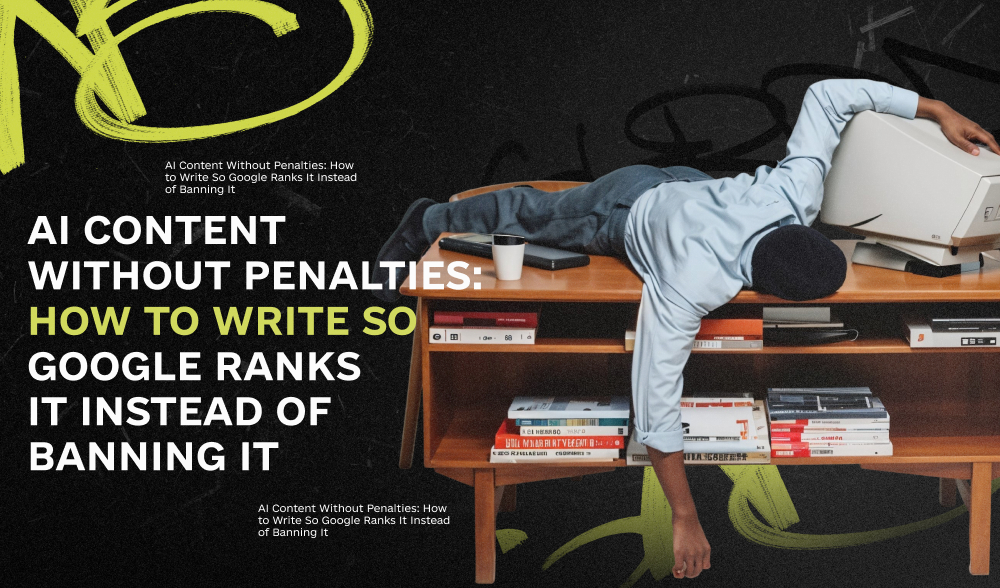 AI content without penalties: how to write so that Google ranks you rather than bans you