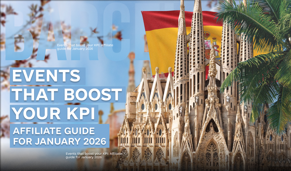 Top affiliate events for January 2026: where to go so you don't miss a profitable year