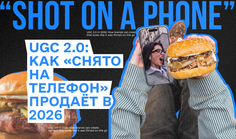 UGC 2.0 в 2026 году: как брендам создавать контент, который выглядит как снятый «на коленке»