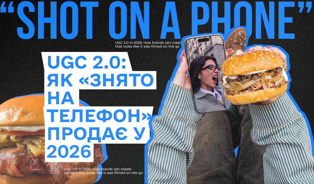 UGC 2.0 у 2026: як брендам робити контент, який виглядає як знятий «на колінці»