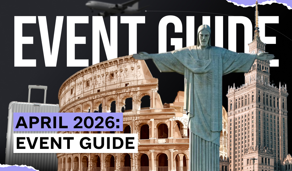 Where to go in April 2026: top conferences and events of the month