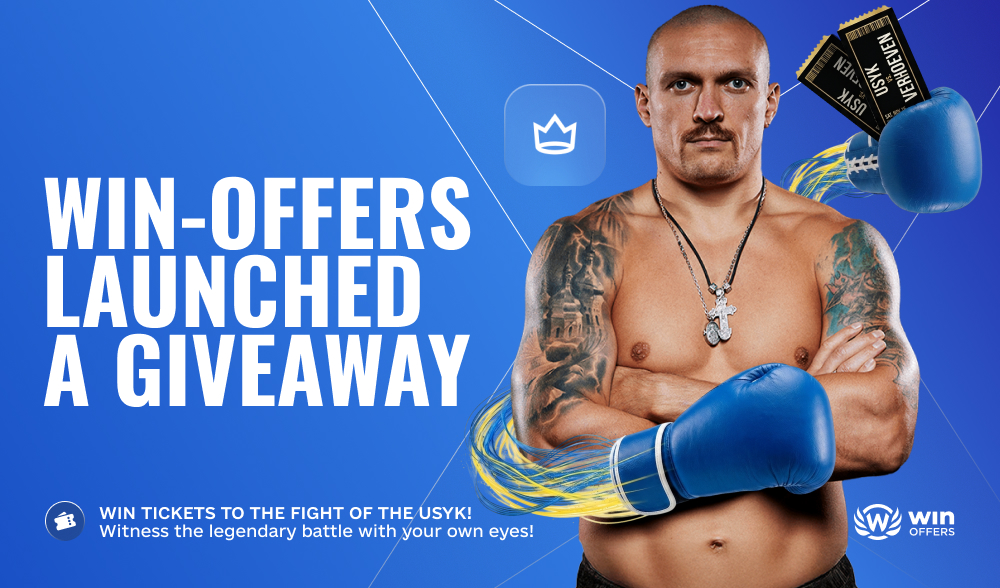 Drive traffic and fly to Usyk’s fight: Win-Offers has launched a giveaway—it’s time to participate