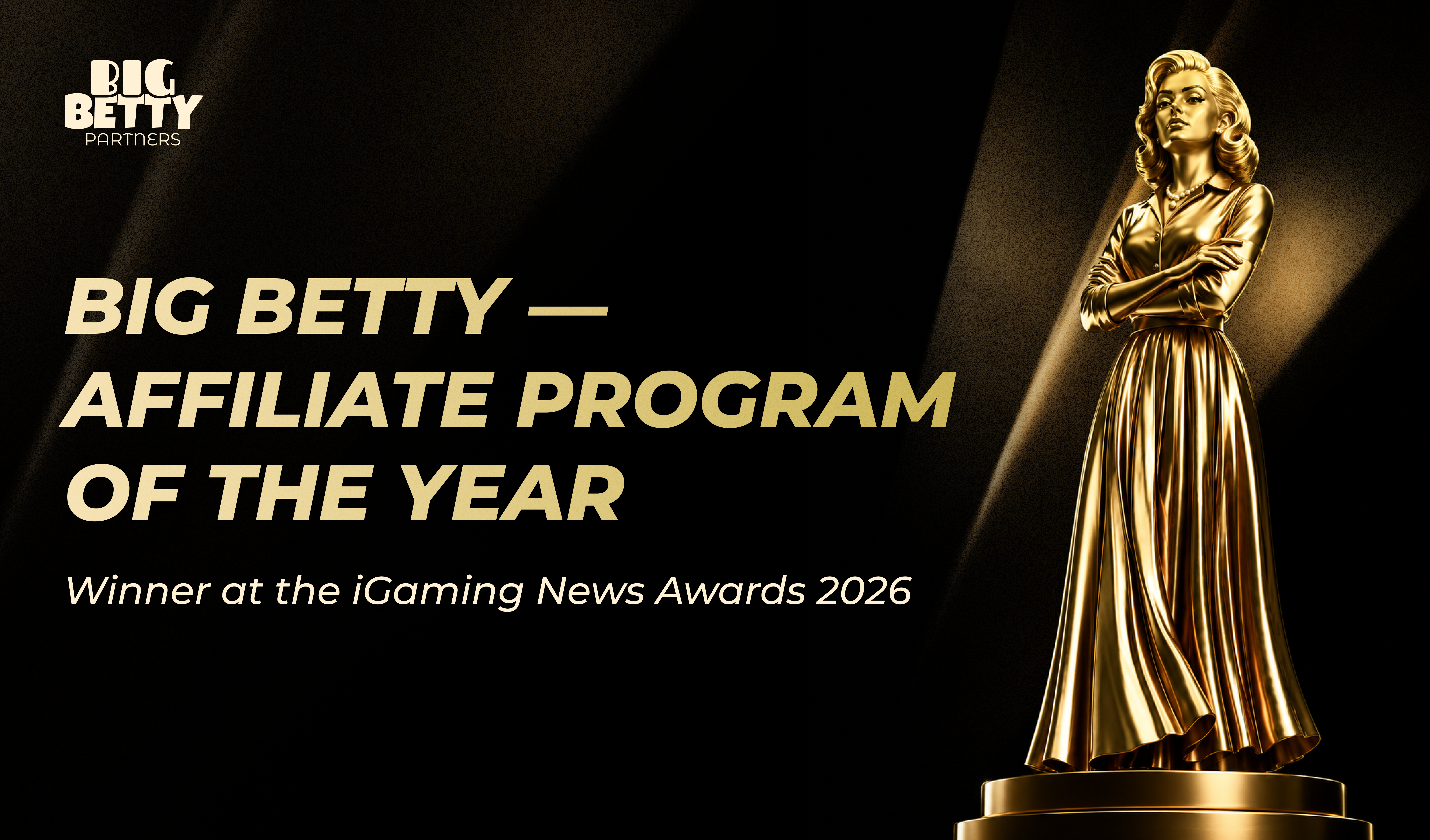 Big Betty Partners Named Affiliate Program of the Year at the First iGaming News Awards