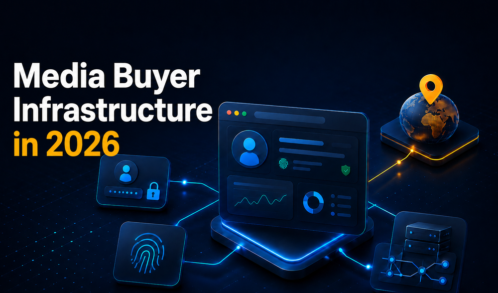 Media Buyer Infrastructure in 2026: How to Connect Accounts, Antidetect Browsers, GEOs, and Proxies