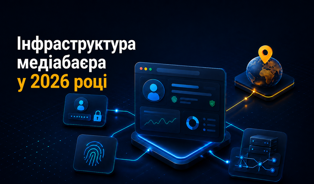 Інфраструктура медіабаєра у 2026 році: як правильно поєднати акаунт, антидетект, GEO та проксі